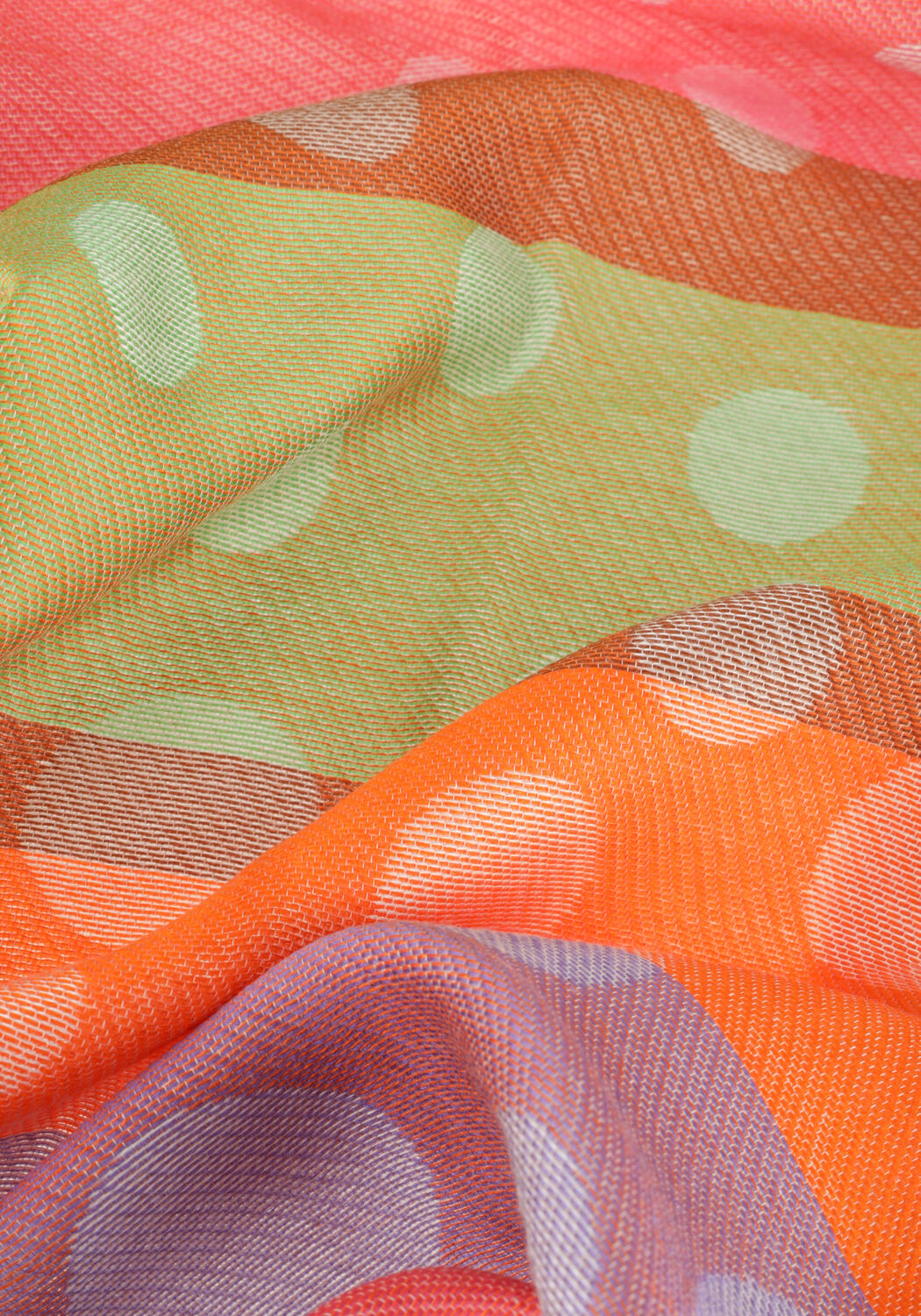 Orangene LIU JO Schal LOGO SCARF - large