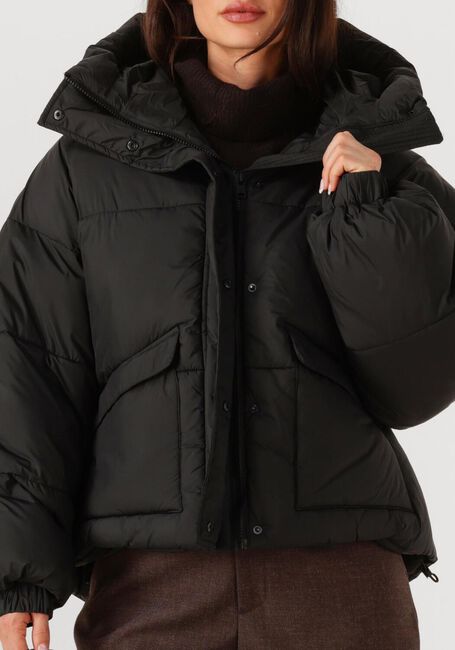 Schwarze NOTRE-V Wattierte Jack NV-GERTY - large