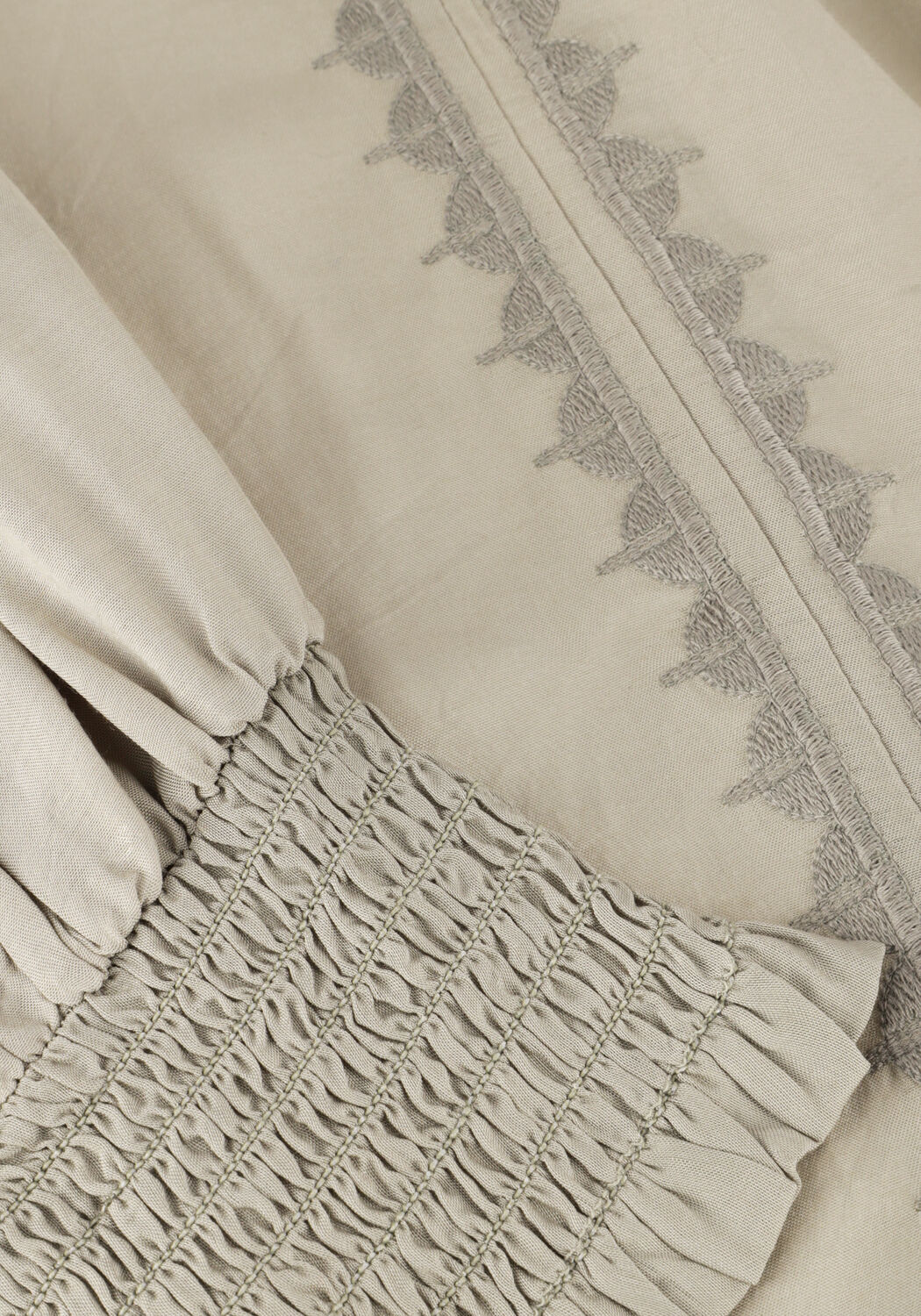 Beige MOS MOSH Blusen MMMARB SANSA EMB BLOUSE - large