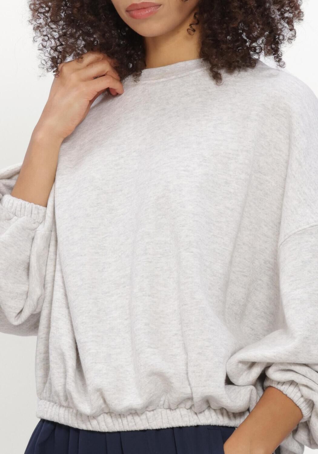 Hellgrau CATWALK JUNKIE Sweatshirt OVERSIZED GRAPHIC SWEATER - large
