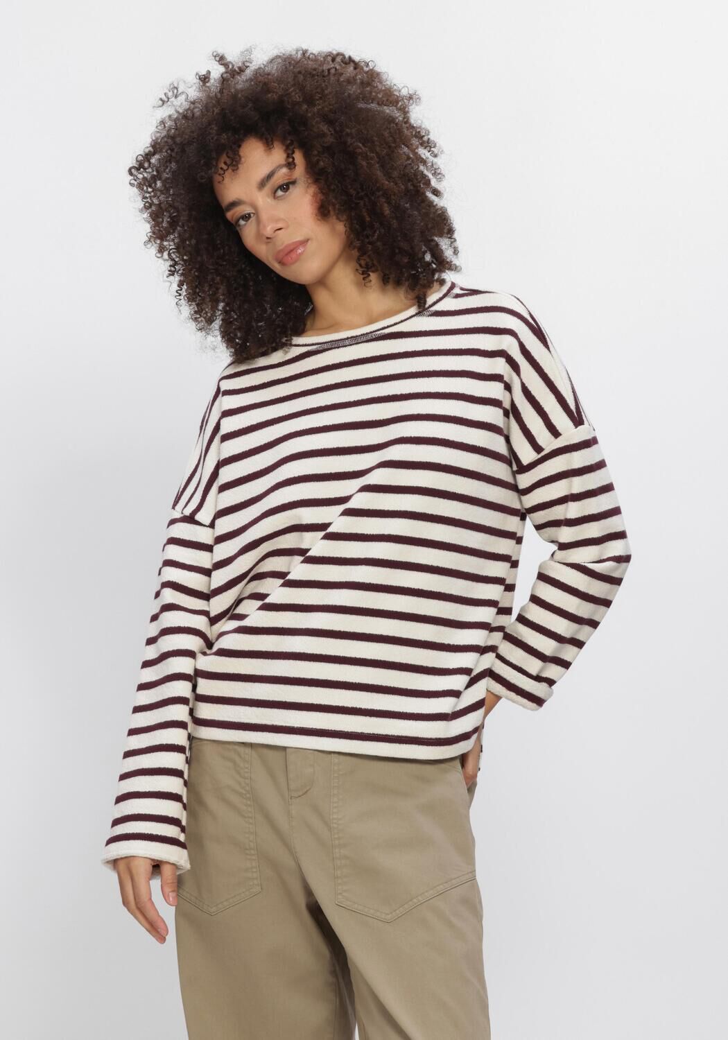 Nicht-gerade weiss PENN & INK Pullover W26T1313 - large