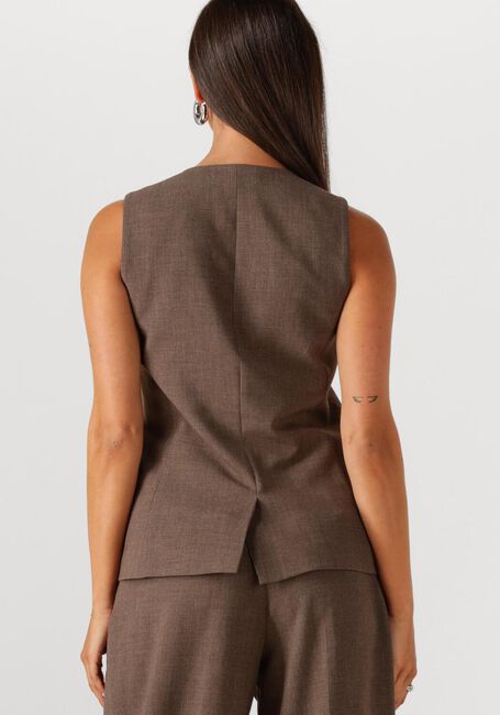 Braune MSCH COPENHAGEN Gilet MSCHROSINA MICHELLE WAISTCOAT - large