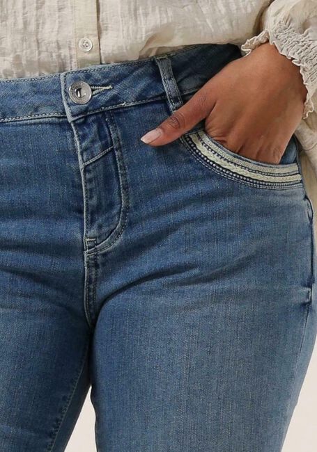 Blaue MOS MOSH Slim fit jeans NAOMI SANSA JEANS - large