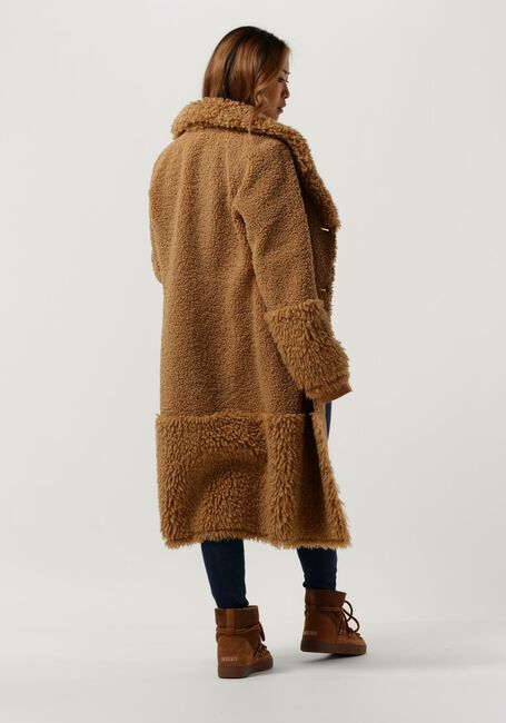 Braune BEAUMONT Teddy-Jacke LAMMY REVERSIBLE COAT - large