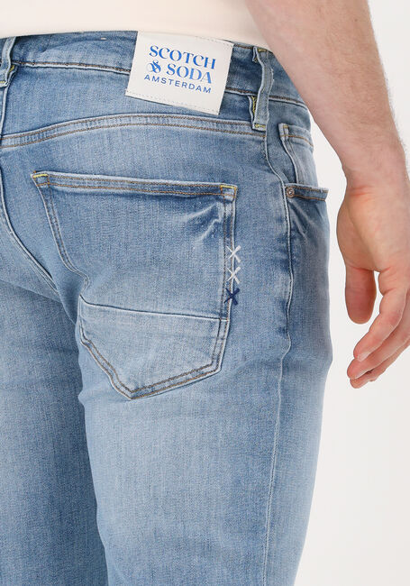Hellblau SCOTCH & SODA Skinny jeans SKIM SUPER SLIM JEANS - large