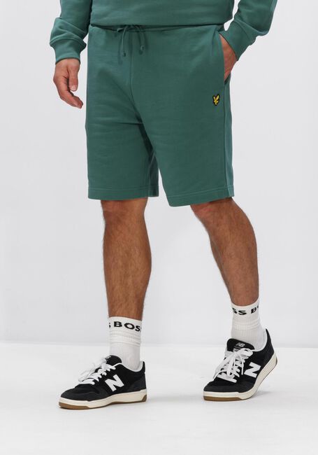 Gr&uuml;ne LYLE & SCOTT Kurze Hose PLAIN SWEATSHORT - large