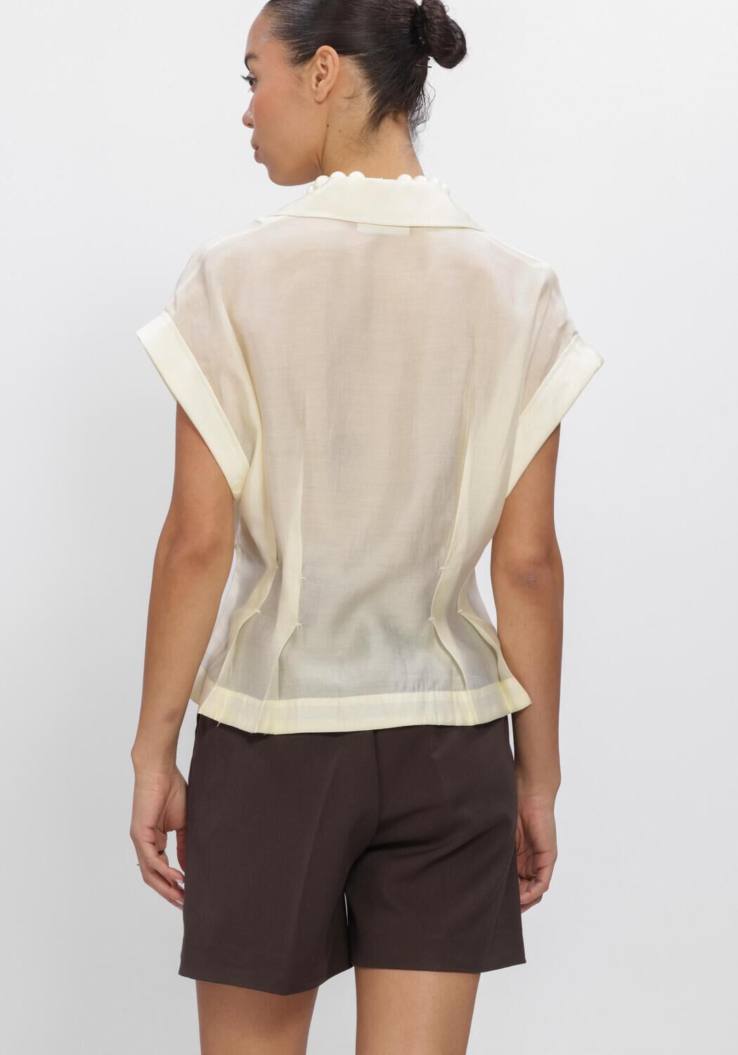 Gelbe COPENHAGEN MUSE Tops & T-shirts CMMOLLY-SHIRT 207896 - large