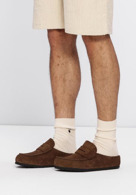 Braune BIRKENSTOCK Slipper NAPLES - large