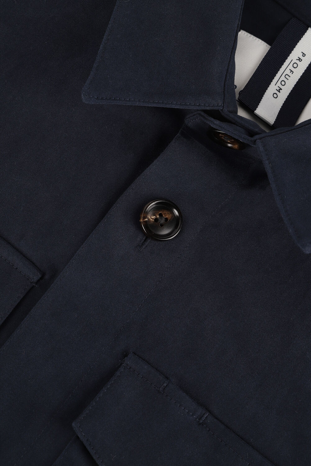 Dunkelblau PROFUOMO Overshirt PPTF1-A - large