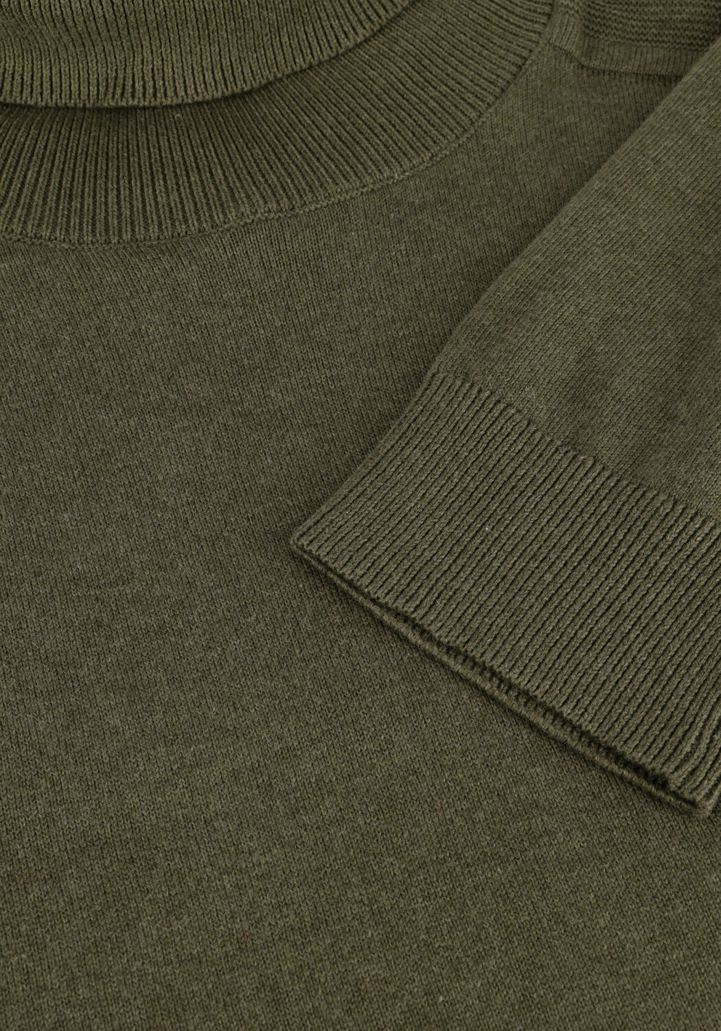 Gr&uuml;ne SELECTED MEN Rollkragenpullover SLHBERG ROLL NECK NOOS - large