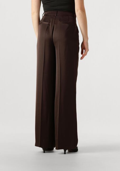 Braune DANTE6 Weite Hose JULES SATIN SMART PANTS - large