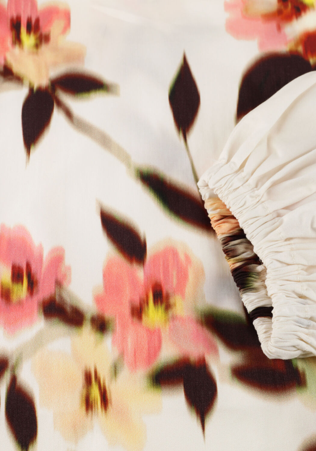 Mehrfarbige/Bunte SUMMUM Blusen BLOUSE FADED FLOWER - large