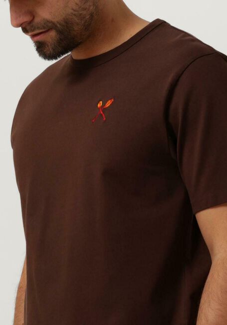 Braune FORÉT T-shirt SAIL T-SHIRT - large