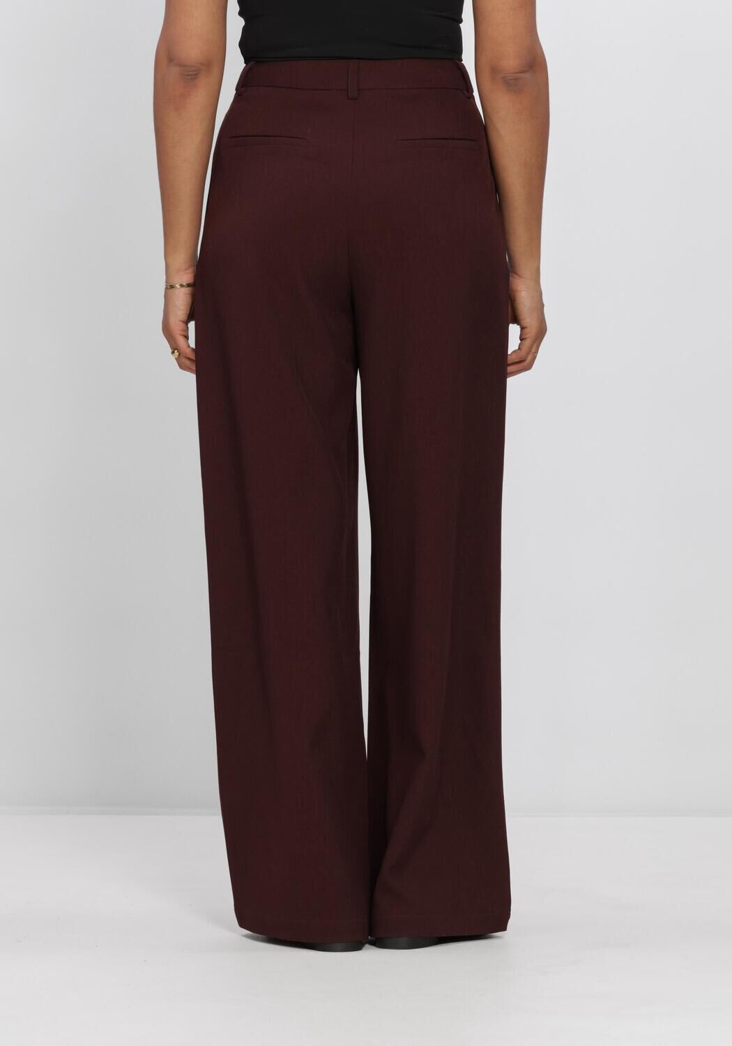 Bordeaux AIMEE THE LABEL Hosen LUXW6 TROUSER - large