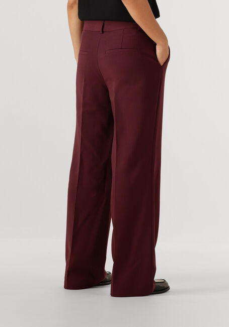 Bordeaux SELECTED FEMME Hose SLFRITA MW WIDE PANT MEL - large