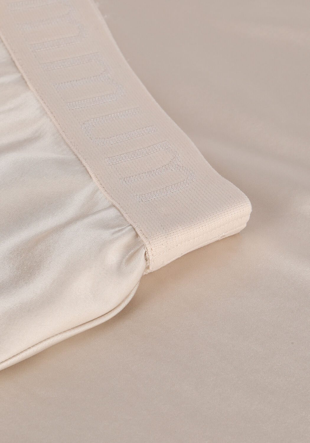 Beige SUMMUM Midirock SKIRT SATIN - large