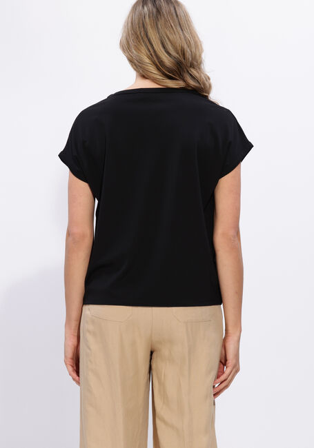 Schwarze KNIT-TED T-shirt EMMA - large