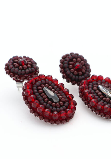 Bordeaux PAULIE POCKET Ohrringe SMALL ELLA SHINE EARRINGS - large