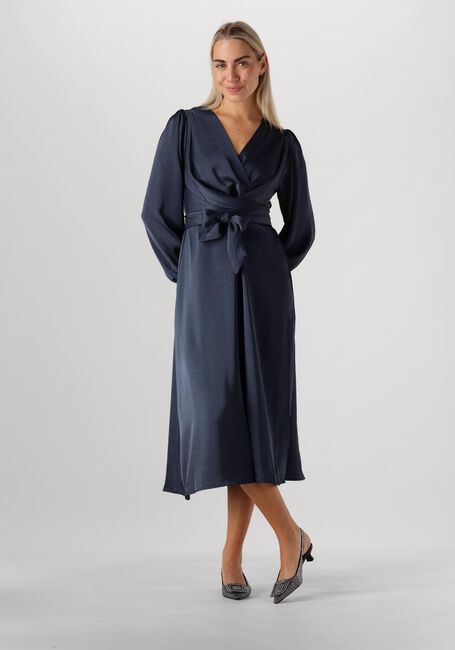 Dunkelblau NEO NOIR Minikleid RIMINI HEAVY SATEEN DRESS - large