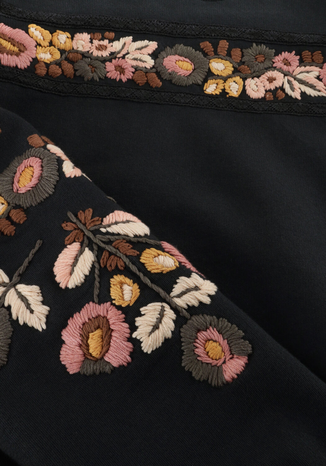 Schwarze LOUIZON Pullover ISTOIRE - large