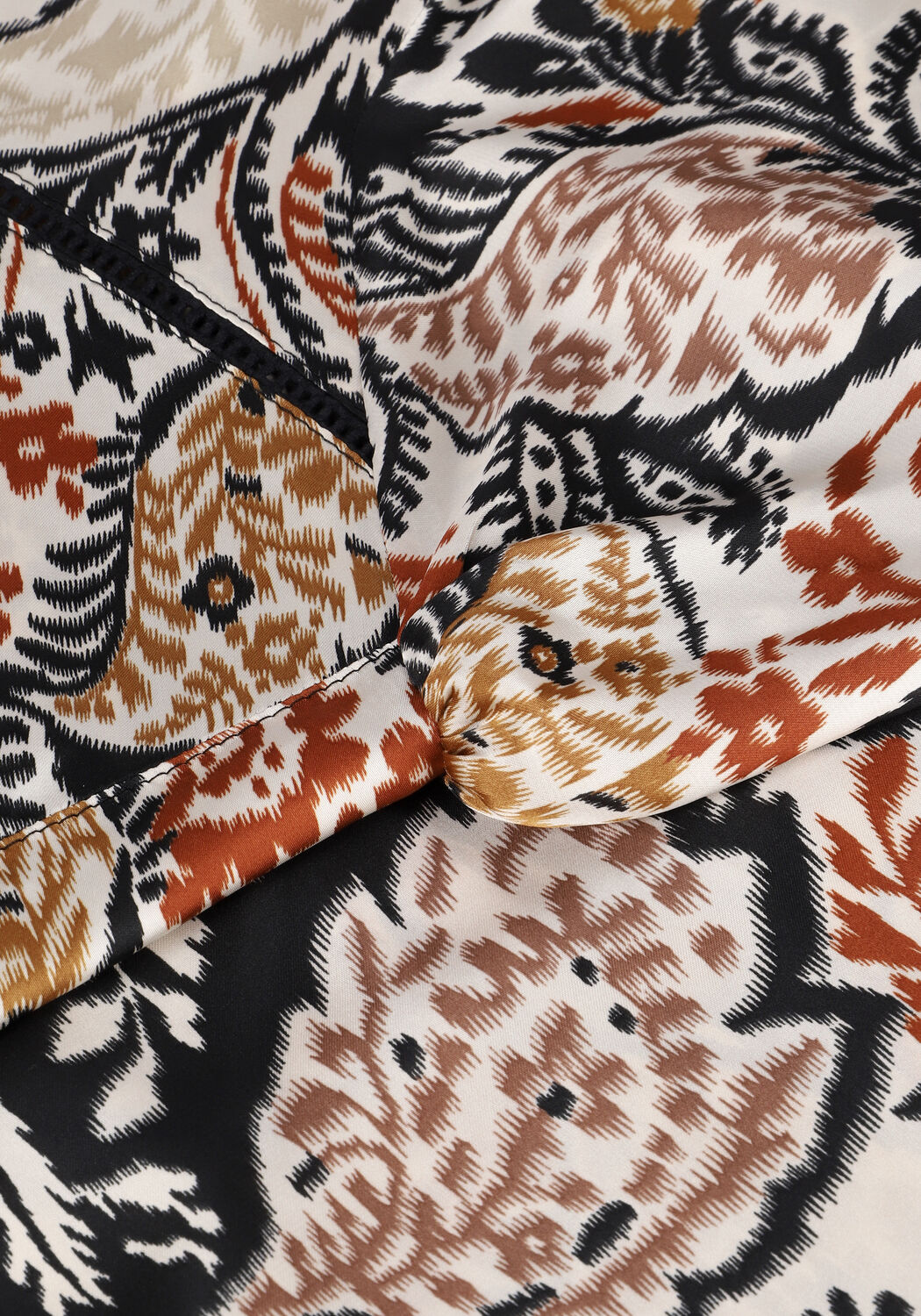 Mehrfarbige/Bunte SUMMUM Blusen BLOUSE PUFF SLEEVES PAISLEY - large