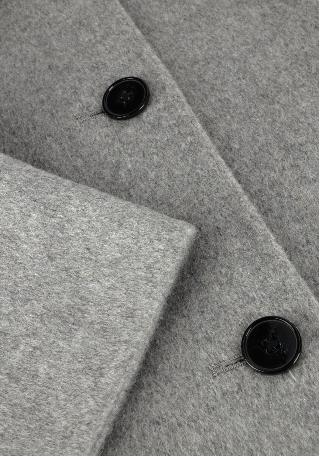 Graue EDITED M&auml;ntel ALEA WOOL COAT - large