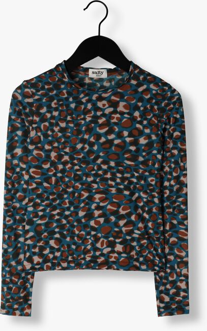 Blaue Salty Stitch  SCATCHY DOTS TOP - large