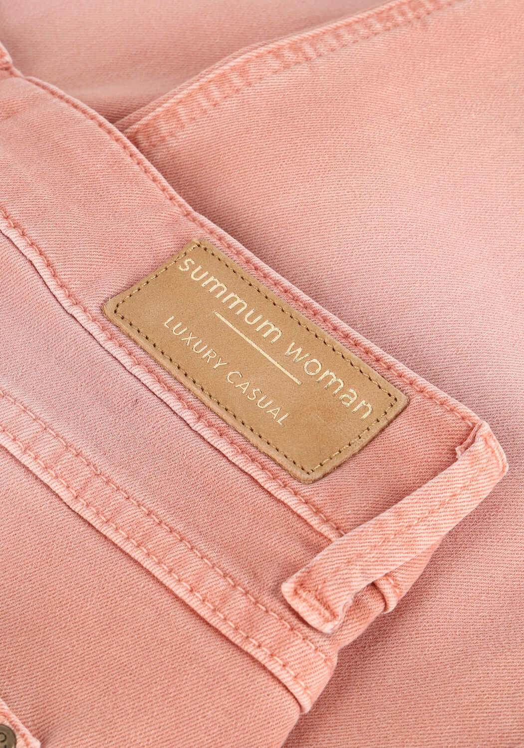 Orangene SUMMUM Schlaghose FLARED PANT SLUBBY STRETCH TWI - large