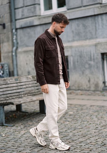 Taupe MACED Pullover M-ALEX - large