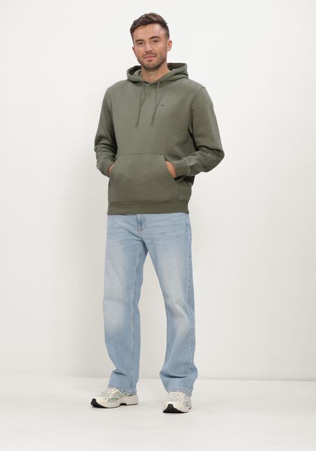 Olive TOMMY JEANS Sweatshirt TJM REG S FLAG HOODIE EXT - large