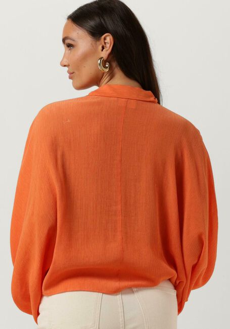 Orangene ANOTHER LABEL Blusen BOBBY SHIRT L/S - large