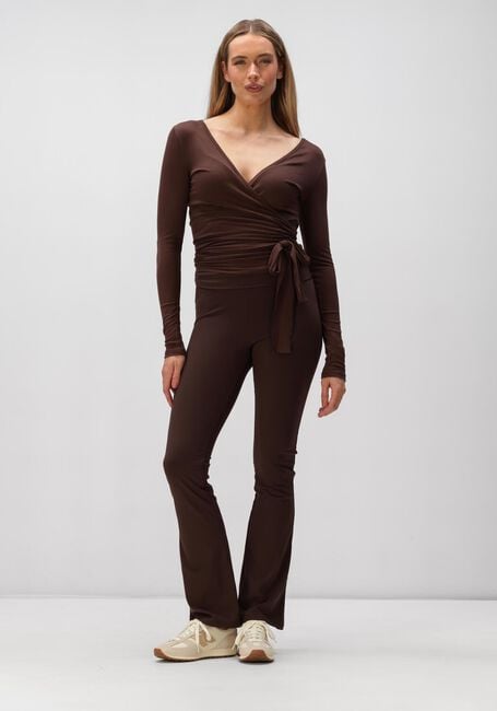 Braune NEO NOIR Hosen ULIANNA LEGGINGS PANTS - large