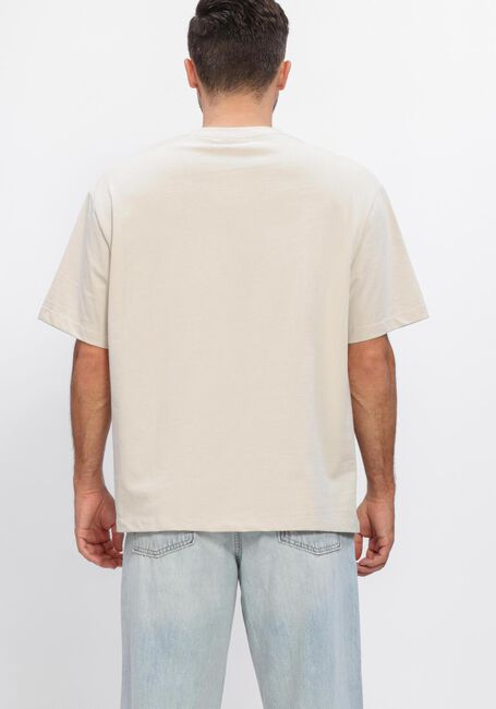 Sand CALVIN KLEIN T-shirt SS 16S ELEVATED MONOLOGO TEE - large