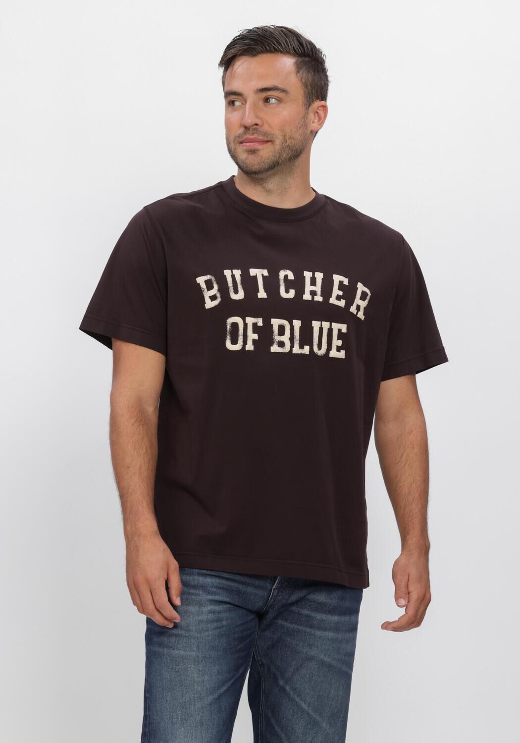 Braune BUTCHER OF BLUE T-shirt LEGION COMPANY LOOSE TEE - large