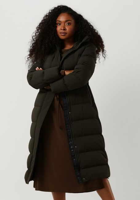 Grüne BEAUMONT Wattierte Jack BI-STRETCH LONG COAT - large
