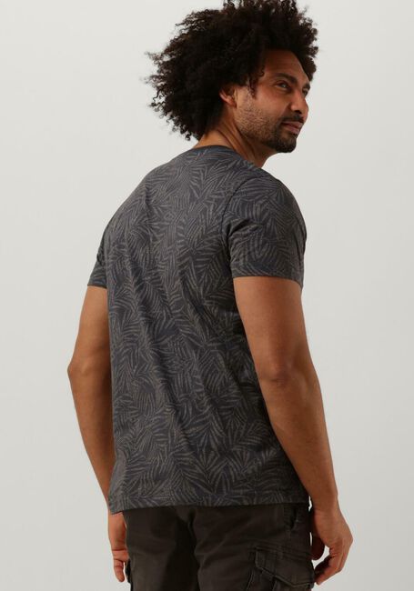 Dunkelblau PME LEGEND T-shirt SHORT SLEEVE R-NECK SLUB JERSEY AOP - large