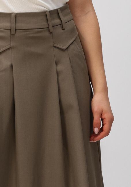 Khaki CO'COUTURE Midirock LUNA POCKET PLEAT SKIRT - large