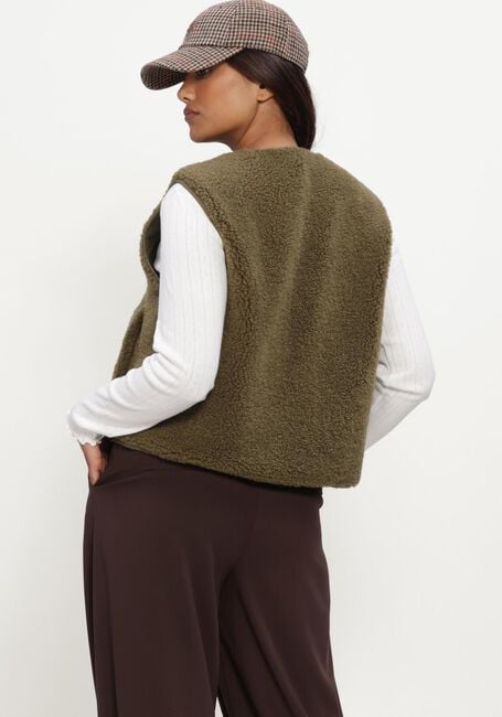 Olive OBJECT Gilet OBJELLA WAISTCOAT NOOS - large