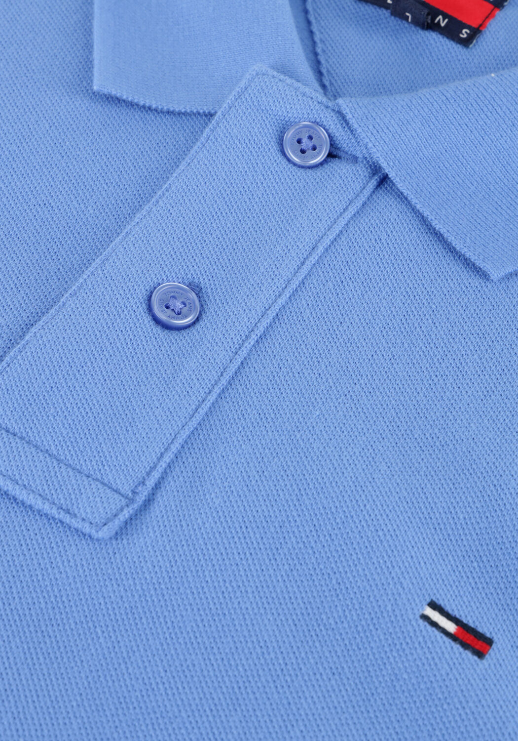 Blaue TOMMY JEANS Polo-Shirt TJM REG ESS POLO EXT - large