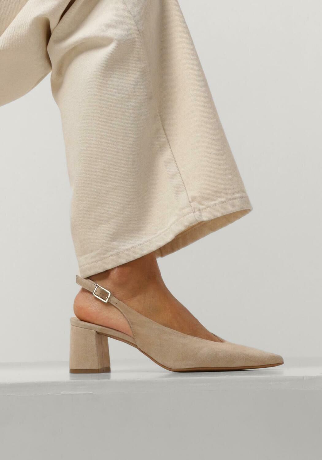 Beige NOTRE-V Slingbacks 35503 - large