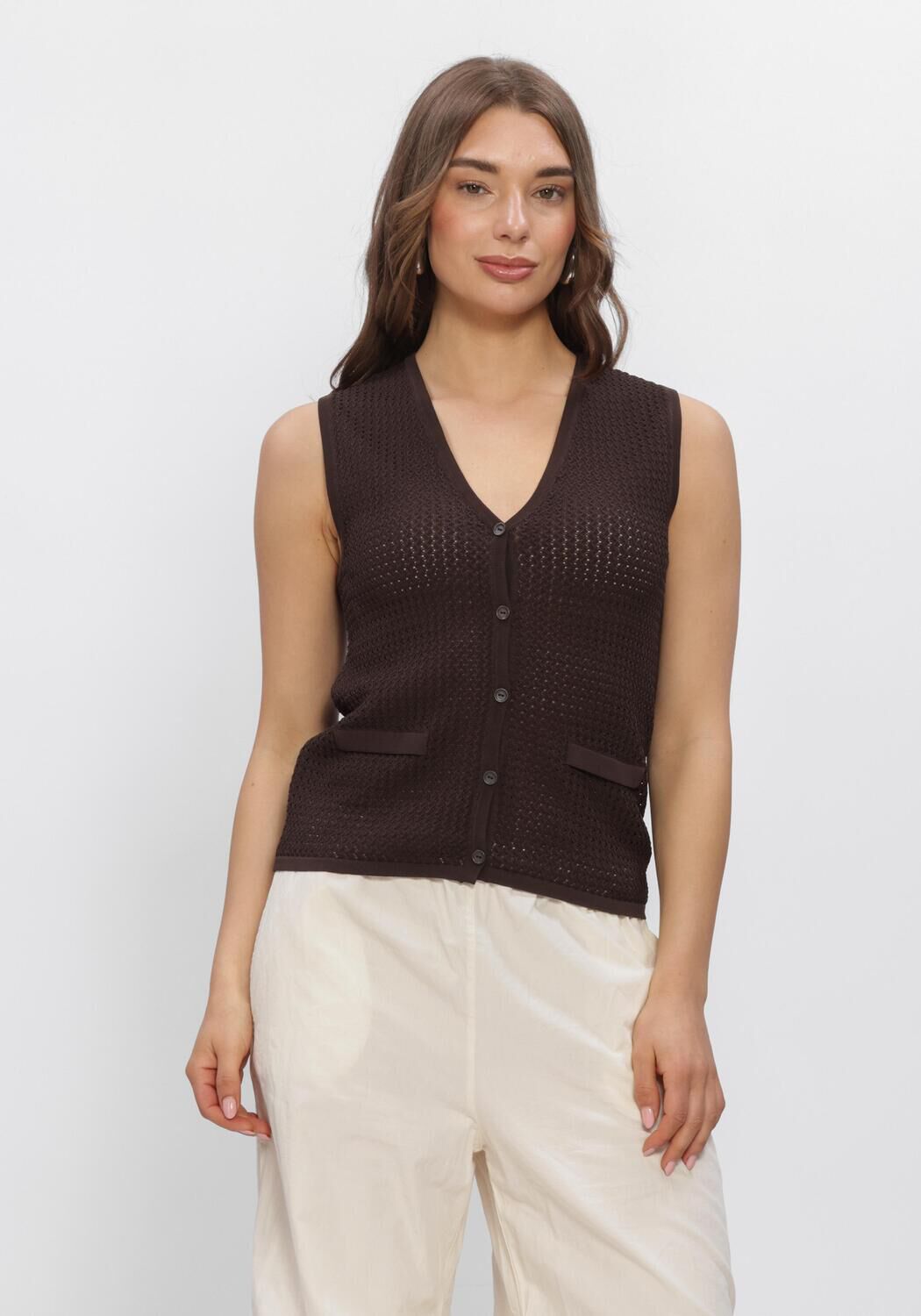 Braune GRACE & MILA Pullover & Cardigans SS2627005 - large