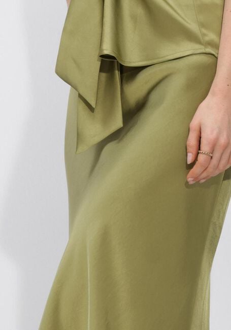 Olive NEO NOIR Maxirock VICKY HEAVY SATEEN SKIRT - large