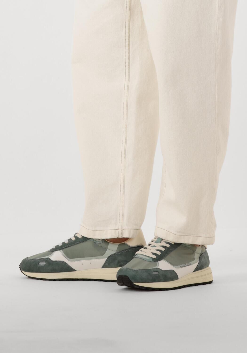 Blaue WOOLRICH Sneaker Low RETRO SNEAKER MAN - large