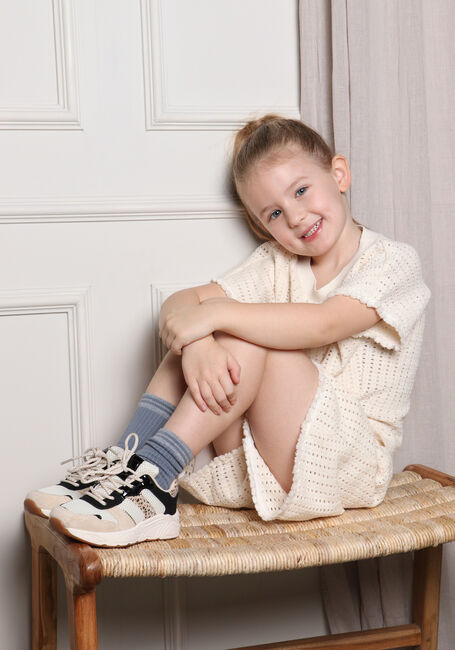 Ecru NOBELL Hosen SILLA CROCHET KNIT SHORT - large