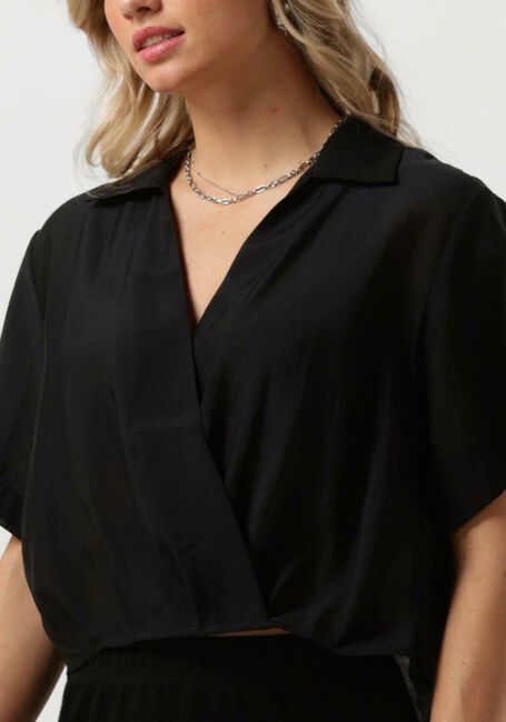 Schwarze ANOTHER LABEL Top DANI TOP S/S - large