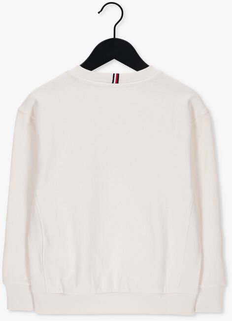Weiße TOMMY HILFIGER Sweatshirt CORD APPLIQUE SWEATSHIRT - large