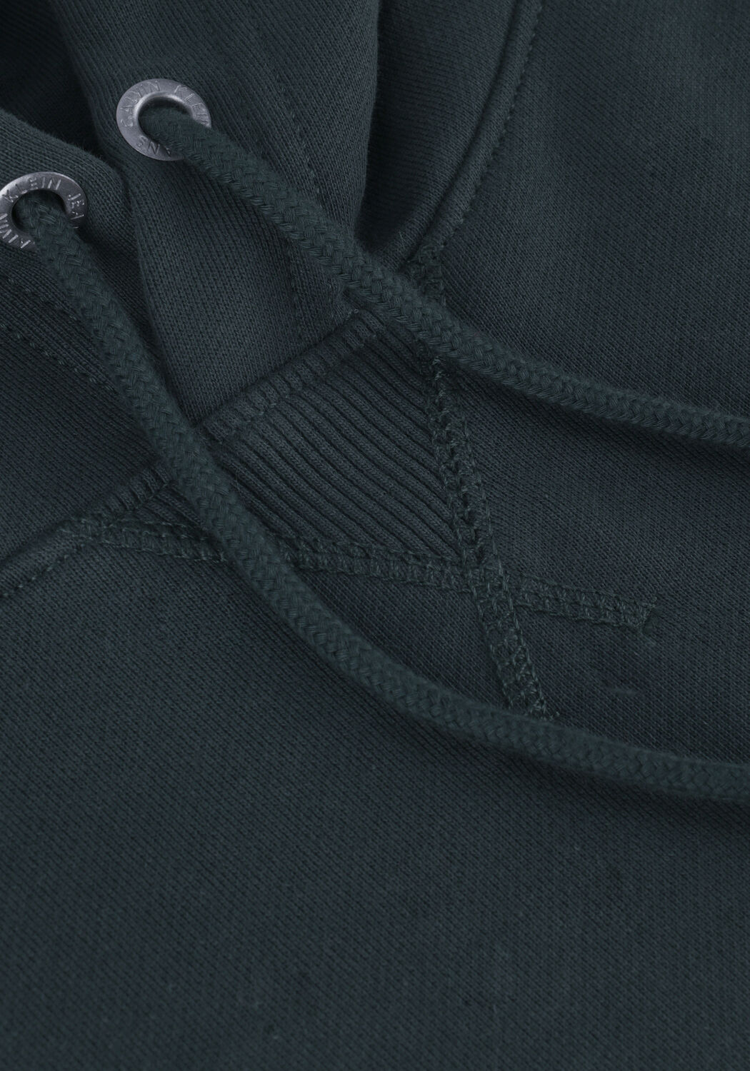 Dunkelgr&uuml;n CALVIN KLEIN Sweatshirt MONOLOGO SLEEVE BADGE HOODIE - large