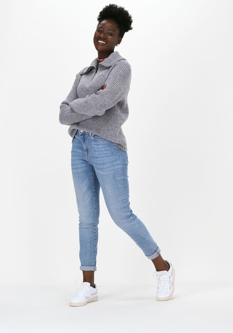 Graue OBJECT Pullover RACHEL LS KNIT PULLOVER - large