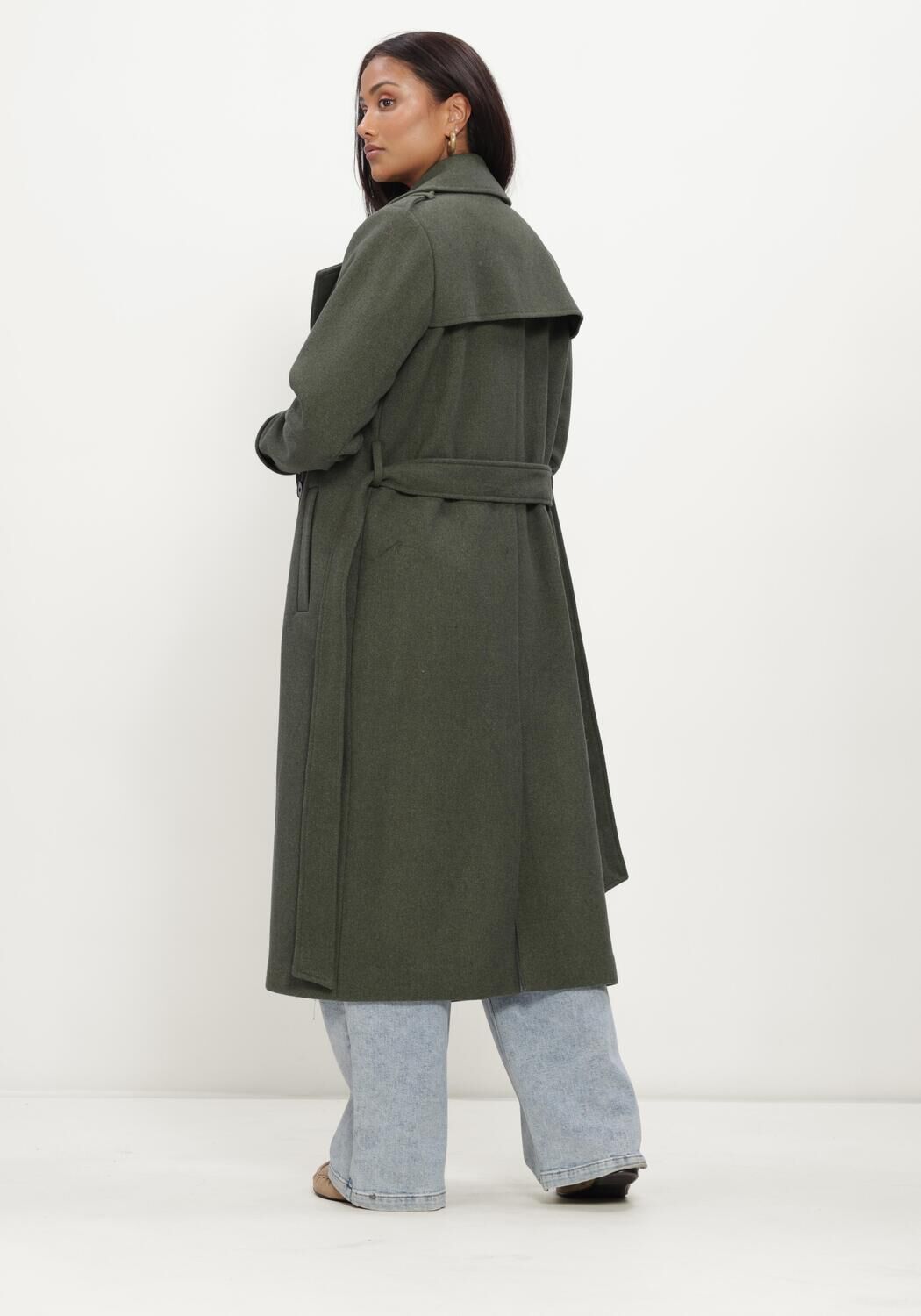Gr&uuml;ne MODSTR&Ouml;M M&auml;ntel SHAYMD COAT - large