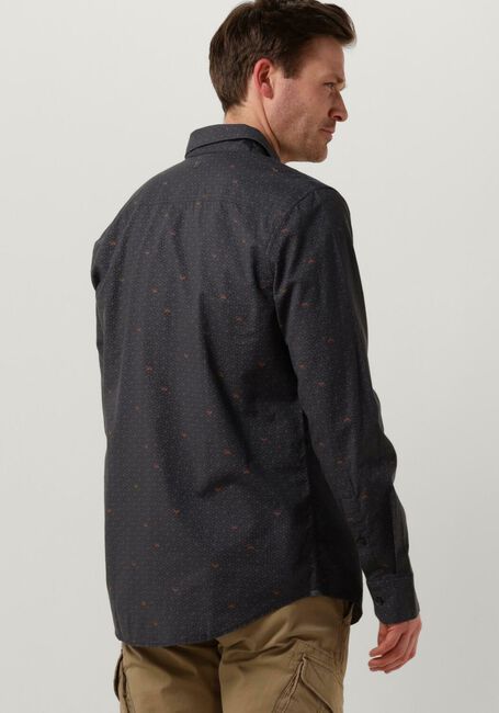 Dunkelblau PME LEGEND Casual-Oberhemd LONG SLEEVE SHIRT PRINT ON CTN SLUB - large